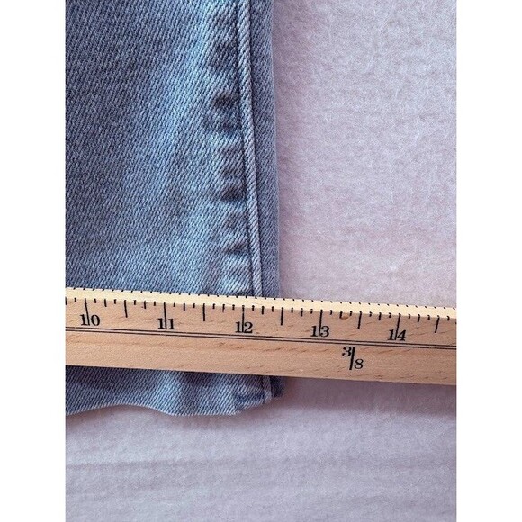 Lands' End Womens Size 20W Light Wash Denim Wide Leg Cropped Jeans - Picture 5 of 8